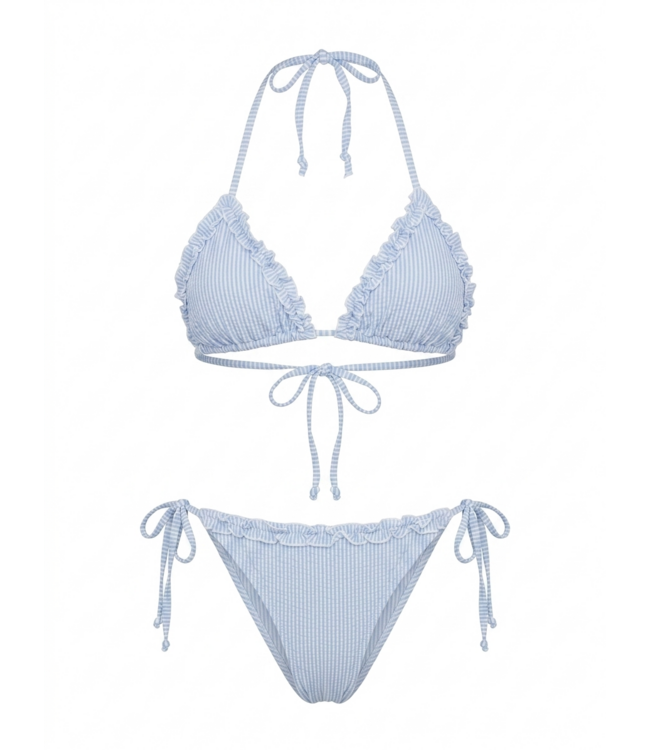 Mykonos bikini - Wit/Blauw