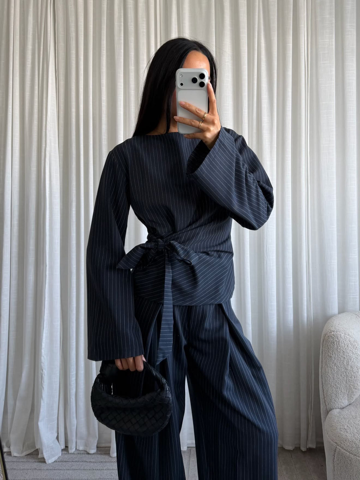 Eight Paris - Blue Stripe Top