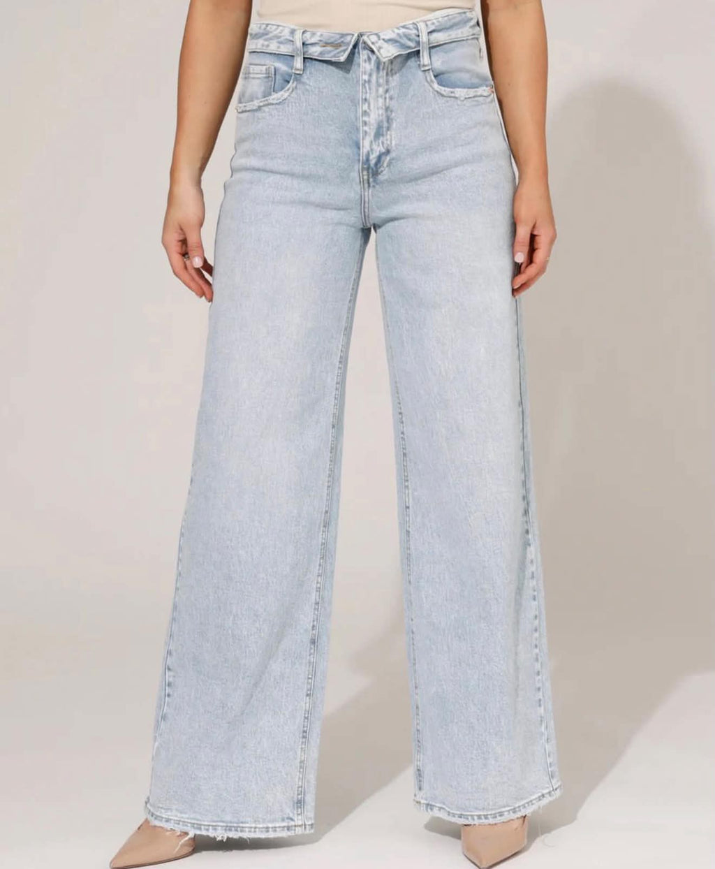 Queen Hearts - Fold Over Waist Broek