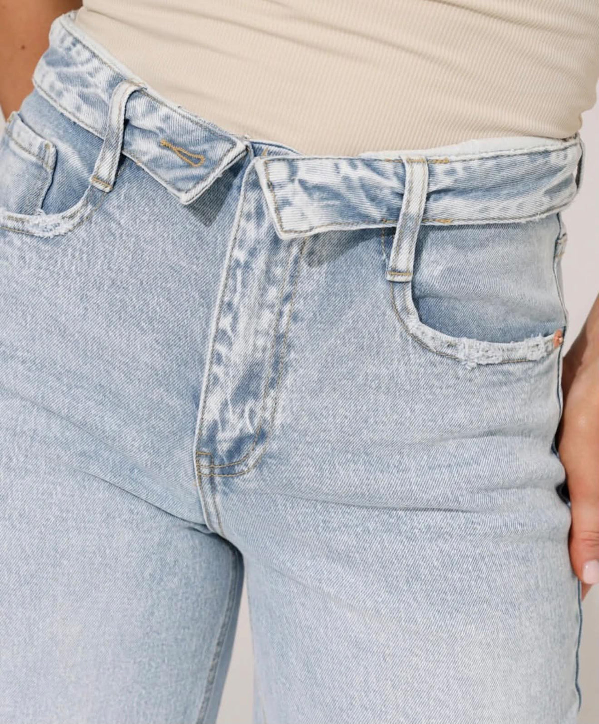 Queen Hearts - Fold Over Waist Broek