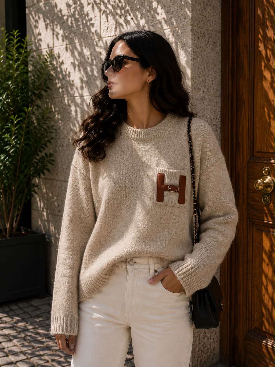 Happy Trui - Beige