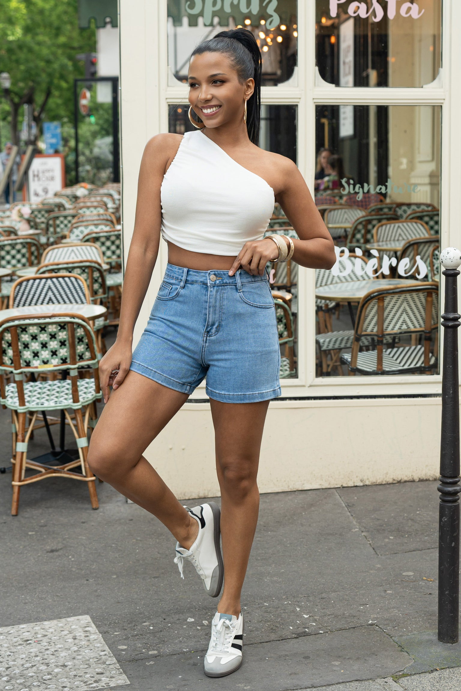 Denim Short - Blauw